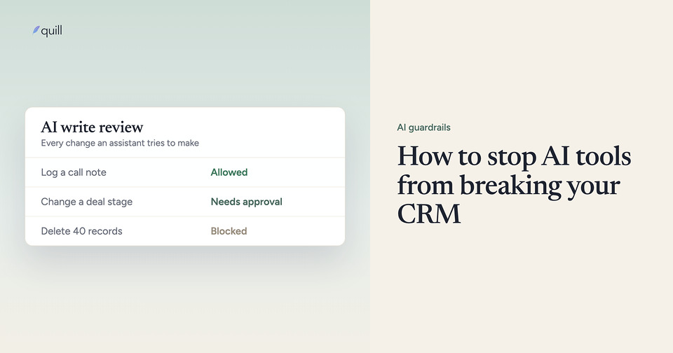 How to stop AI tools from breaking your CRM