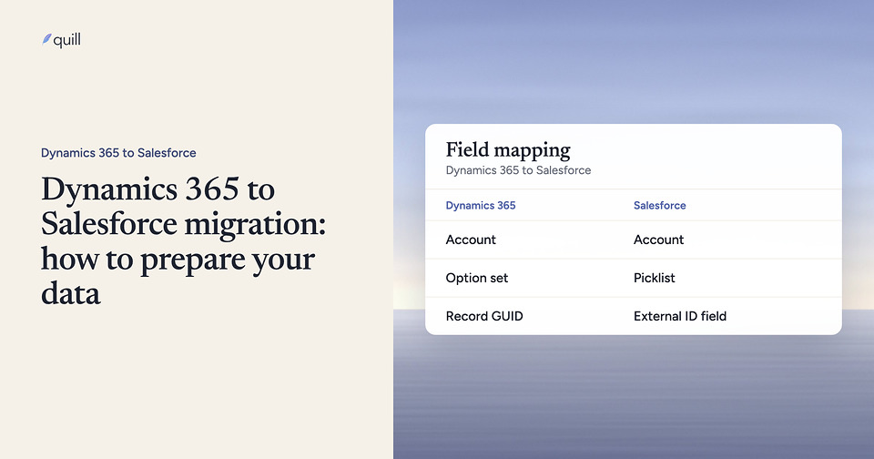 Dynamics 365 to Salesforce migration: how to prepare your data